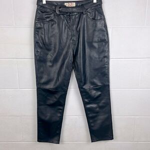 We The Free faux leather cropped ankle skinny pant